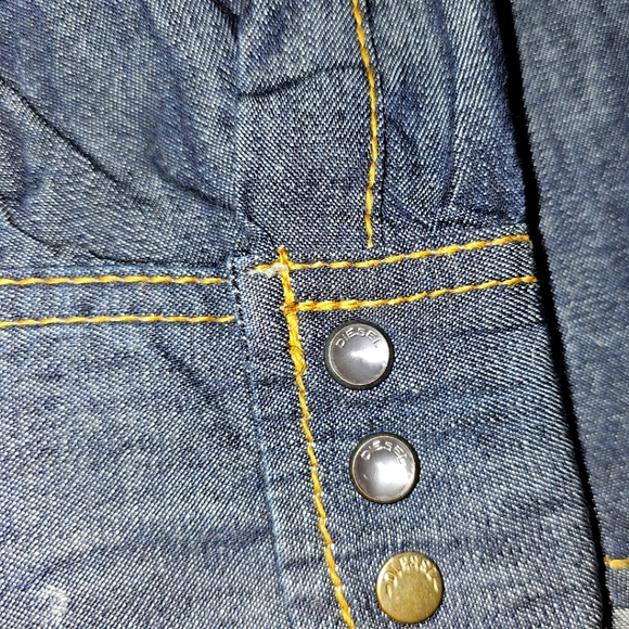 Diesel Western Denim Shirt - Picture 3 of 4